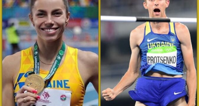 Marina Beh Romanchuk I Andrij Procenko Najkrashi Legkoatlet I Legkoatletka Veresnya V Ukrayini Brovarskij Sport